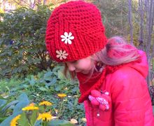 Шапочка "Красная осень"