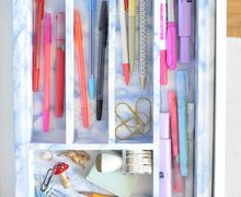 Органайзер для канцелярских принадлежностей.