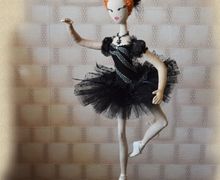 Интерьерная  кукла-балерина ОДИЛЛИЯ