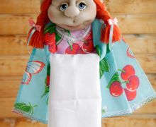 Текстильная Кукла "Полотенница"