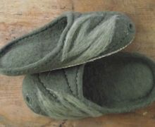 тапочки из 100% шерсти