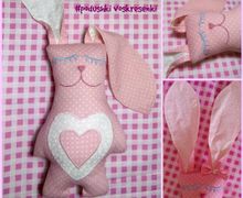 Авторская игрушка зайка