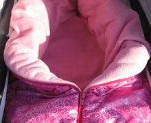 конверт-трансформер из серии Membrana - "Розовые Снежинки