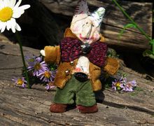 Брошь "Мистер Кролик"