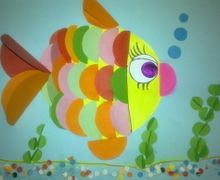 Аппликация из геометрических фигур