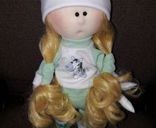 Кукла интерьерная ручной работы