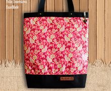 Текстильная сумочка шоппер "Птицы".