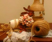 Розовая рябинка