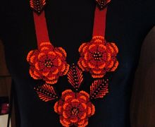 Гердан и серьги