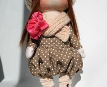 Кукла ручной работы из ткани