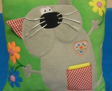 Декоративная подушка "Какой хороший день...!"