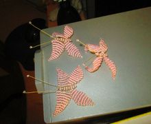 Бабочки, светящиеся в темноте