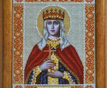 Икона вышивка бисером