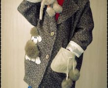 Пальтишко модного кроя оверсайз