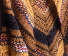 Шаль "Скандинавский платок", бактус,косынка