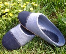 тапочки из шерсти