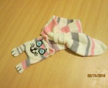 Шарф-котенок свяжу на заказ