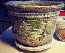 Цветочный горшок