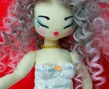 Кукла интерьерная ручной работы.