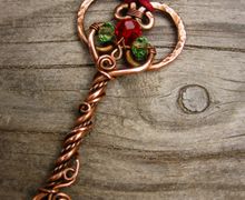 Подвеска "Медный ключ"