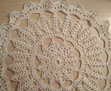 Салфетка ажурная