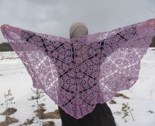 шаль "Воин вереска"