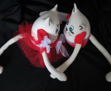 Коты обнимашки.