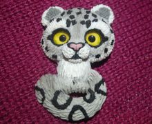 брошь "Барс"