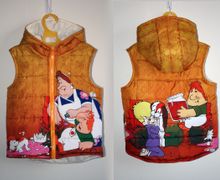 Безрукавка с капюшоном для мальчика