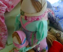 Народная кукла Ведучка