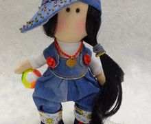 Интерьерная кукла "Озорница"