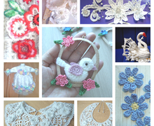 Птичка - брошь