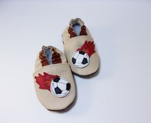 Кожаные тапочки - чешки