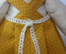 Курочка текстильная в стиле Тильда