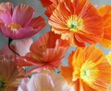 Как сделать бумажные цветы