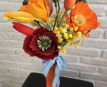 Тюльпаны из полимерной глины