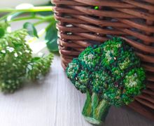 Брошь Брокколи