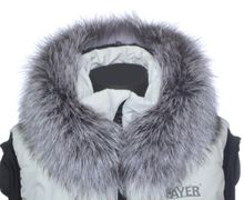 Опушка из меха норвежской чернобурки