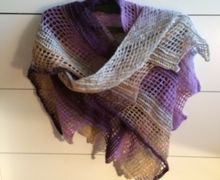 Шаль из серии "ящерицы"  "Томас"