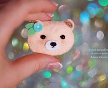 Брошь "Мишутка"