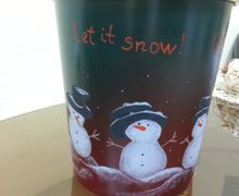 -20% Новогоднее ведерко "Let it snow ! "