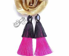 Серьги "кисти"