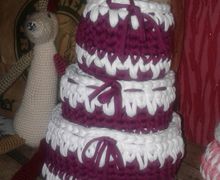 Набор очаровательных корзинок внушительно года размера.