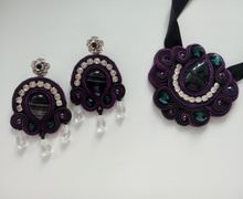 Серьги "Creation of night "