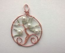 Подвеска из проволки