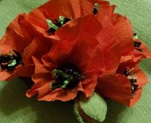 Цветы из конфет