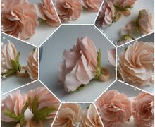 Резинка для волос "Нежная эустома "