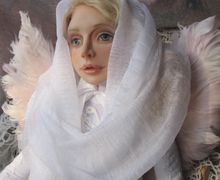 Кукла авторская Зимний ангел