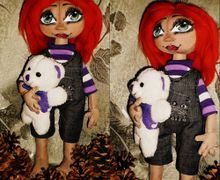 интерьерная кукла Рябинка