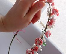 венок для волос "чарующая нежность"